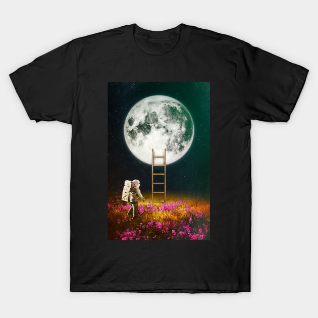 Going To The Moon T-Shirt by SeamlessOo